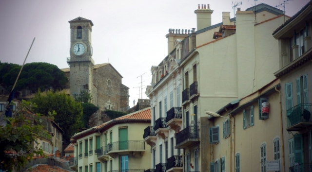 Le Suquet Hill district in Cannes